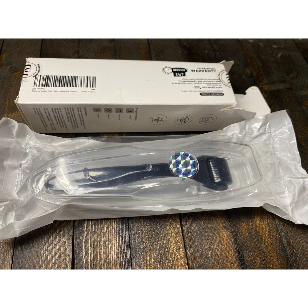 RoselynBoutique Derma Roller For Hair Beard Facial Skin 540 Titanium Microneedle